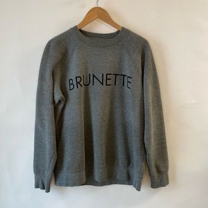 Brunette The Label crewneck sweater